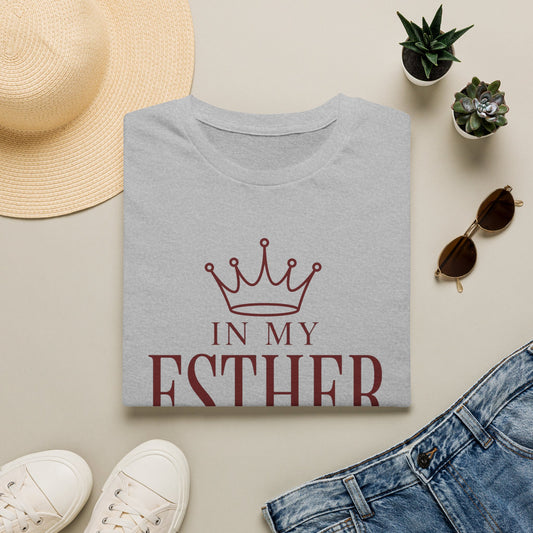 Esther Era T-Shirt — "In My Esther Era" Christian Faith Tee with Crown